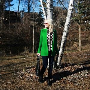 Green Blazer size XS